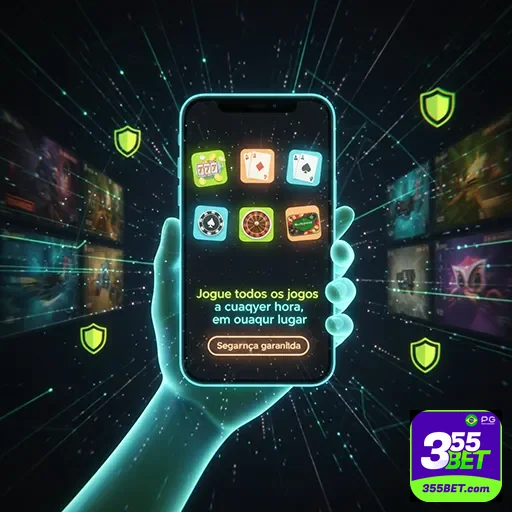 Jogador usando celular em cassino móvel confiável e divertido